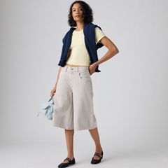 Super Baggy Women's Jorts — Pebbled Path - Grey 1