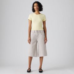 Super Baggy Women's Jorts — Pebbled Path - Grey 5