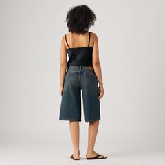 Super Baggy Women's Jorts — Happy Tale Jort - Medium Wash 3