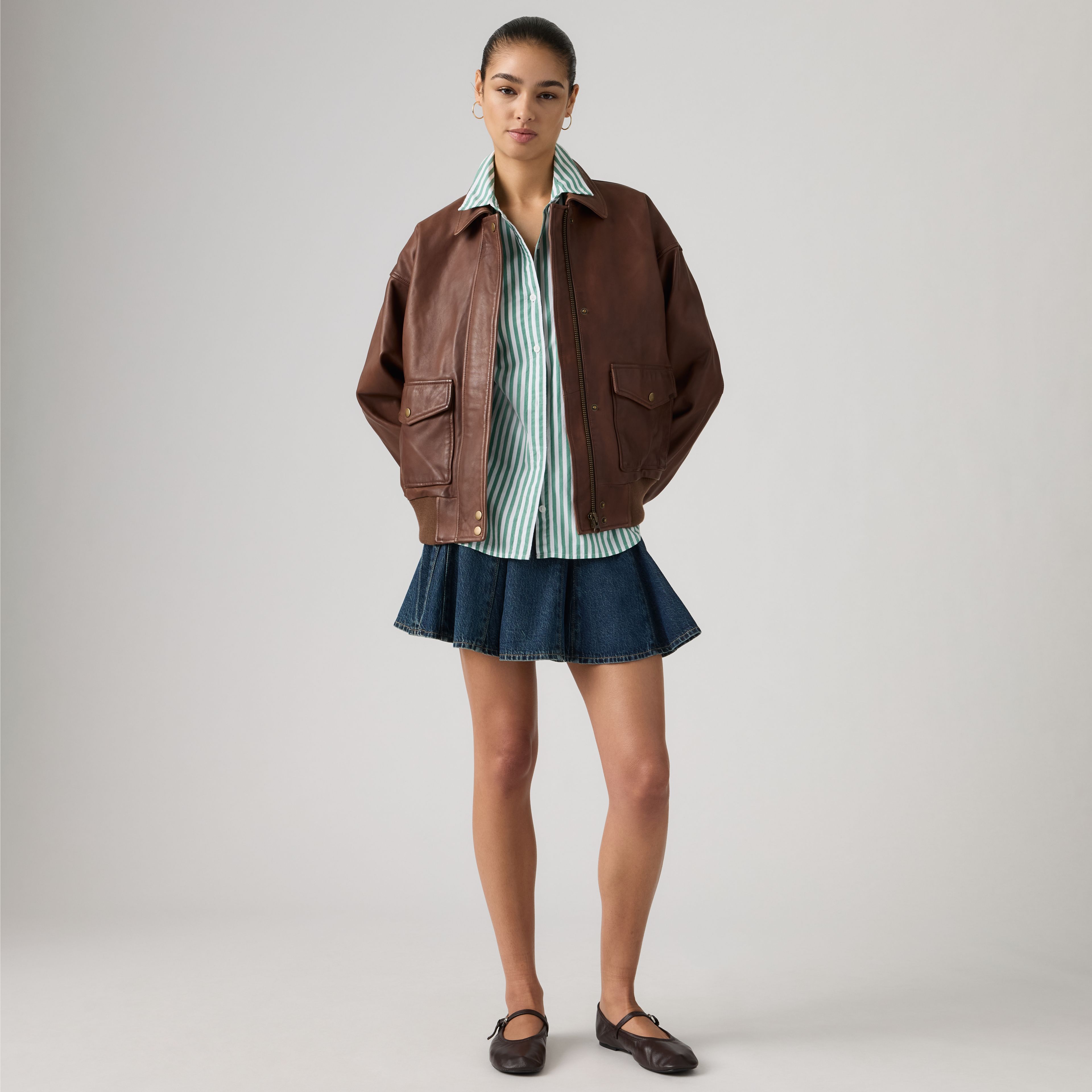 Godet Mini Lightweight Skirt