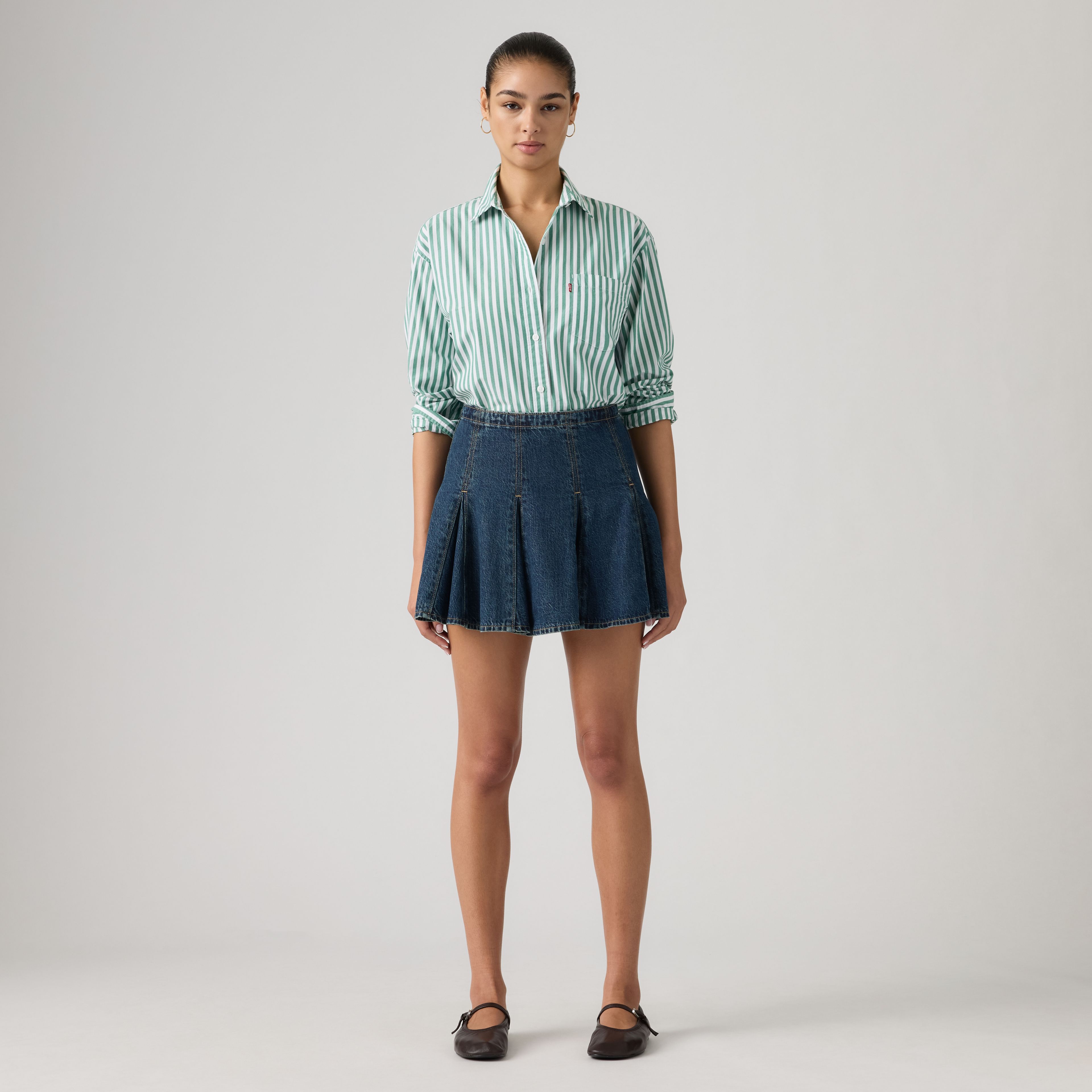 Godet Mini Lightweight Skirt