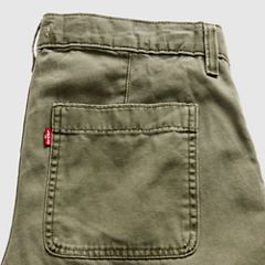 Superlow Loose Women's Cargo Pants — Ivy Green Pigment - Green 7