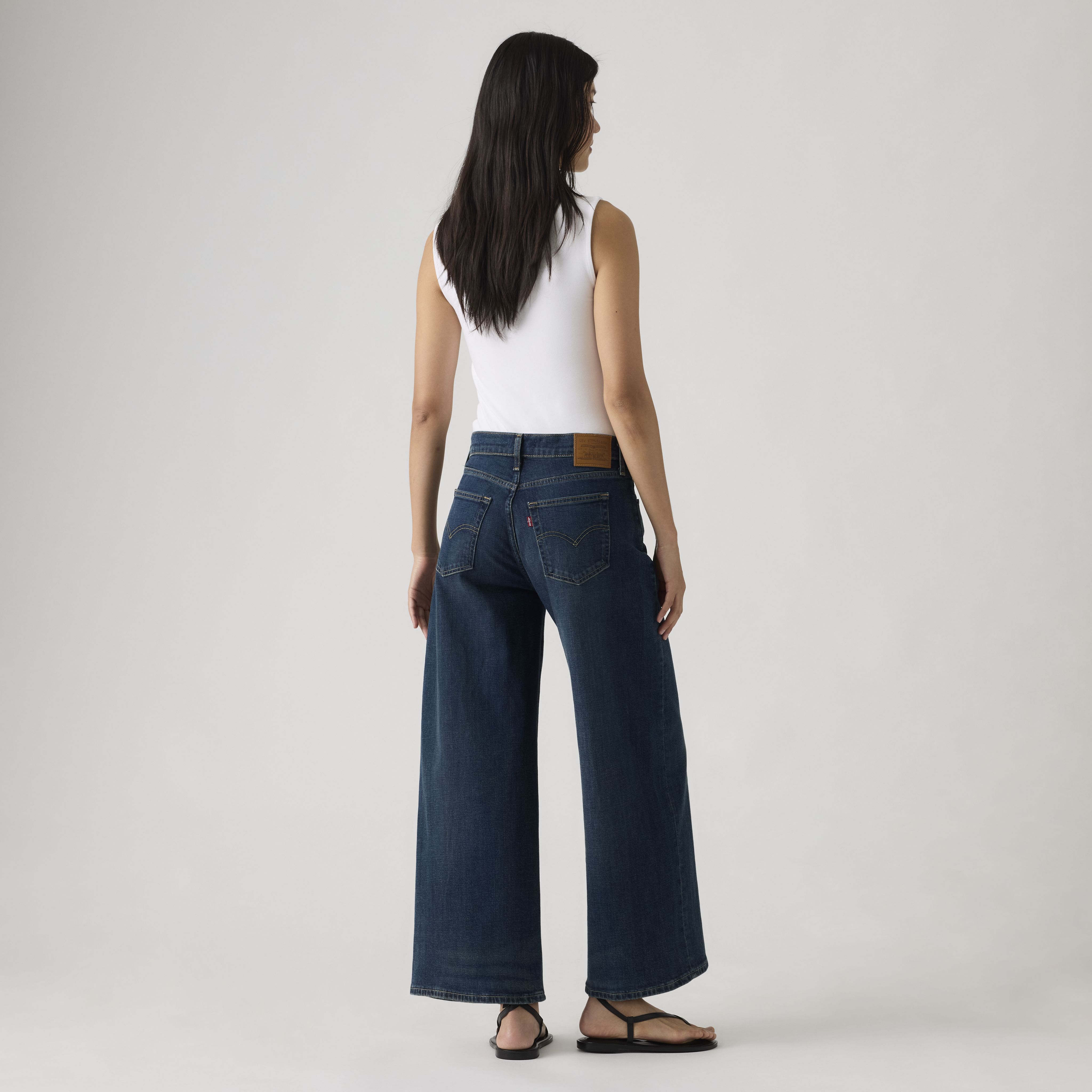 728 High-Rise Wide-Leg Ankle Candiani Women's Jeans 3