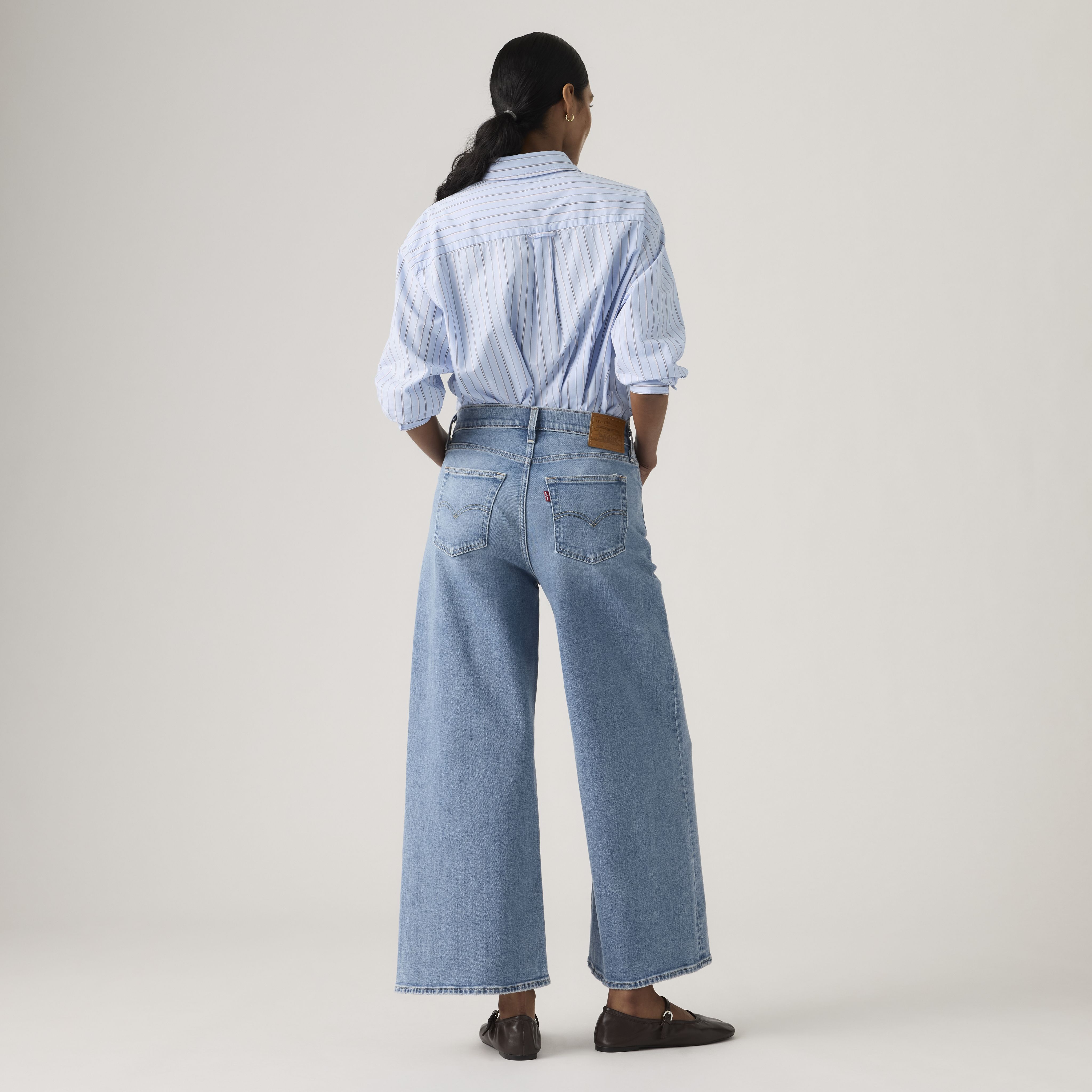 728 High-Rise Wide-Leg Ankle Candiani Women's Jeans 3