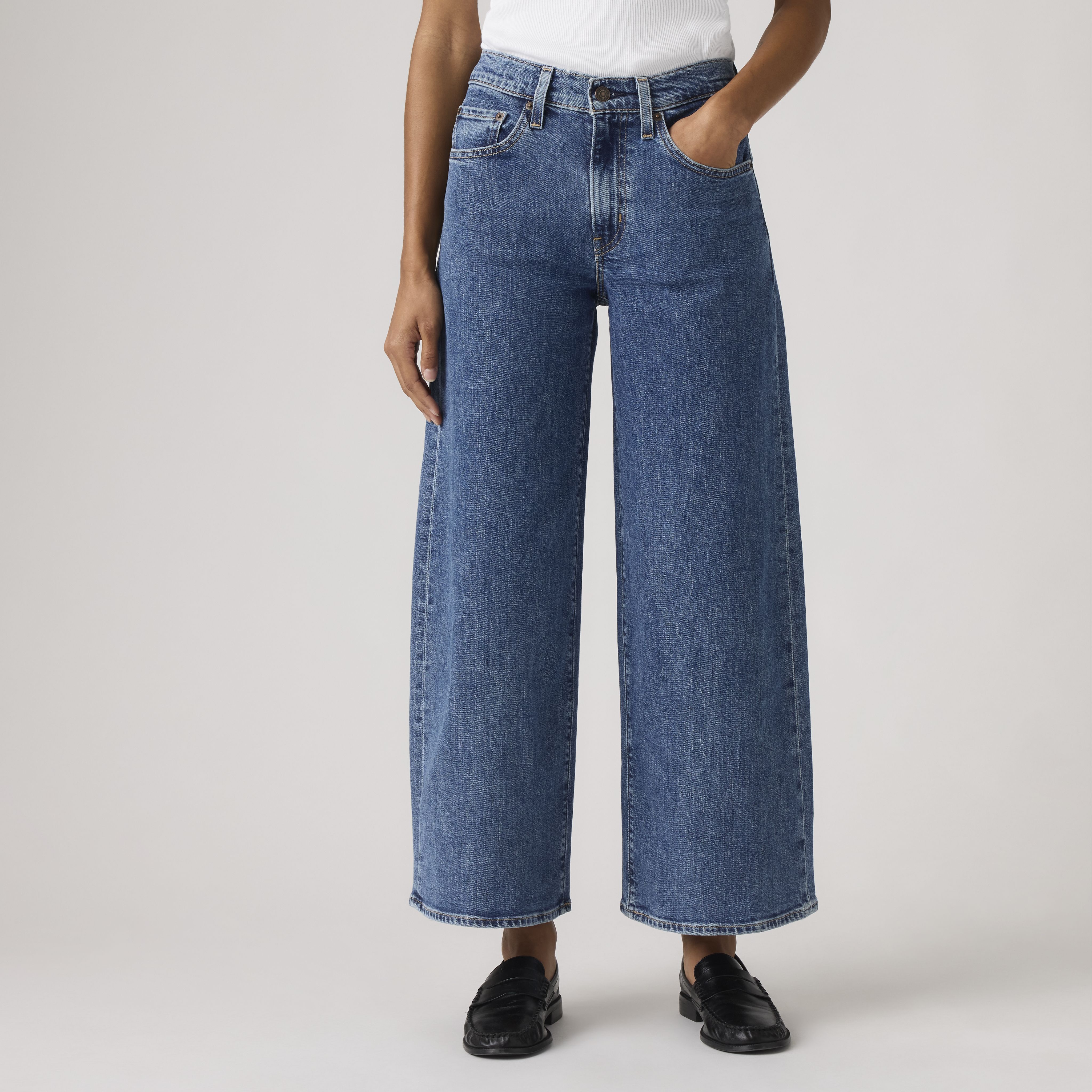 728 High-Rise Wide-Leg Ankle Women's Jeans 2