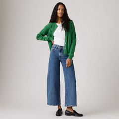 728 High-Rise Wide-Leg Ankle Women's Jeans — All Money Mid - Medium Wash 1