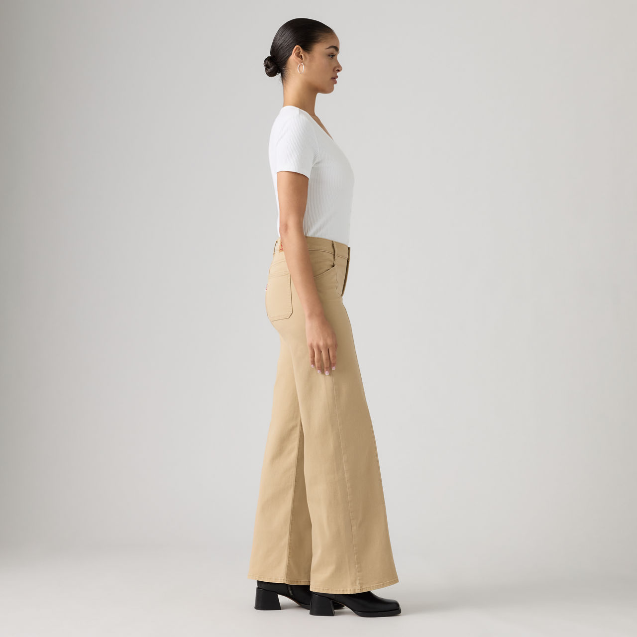 318 Seamed Wide-Leg Women's Jeans 4