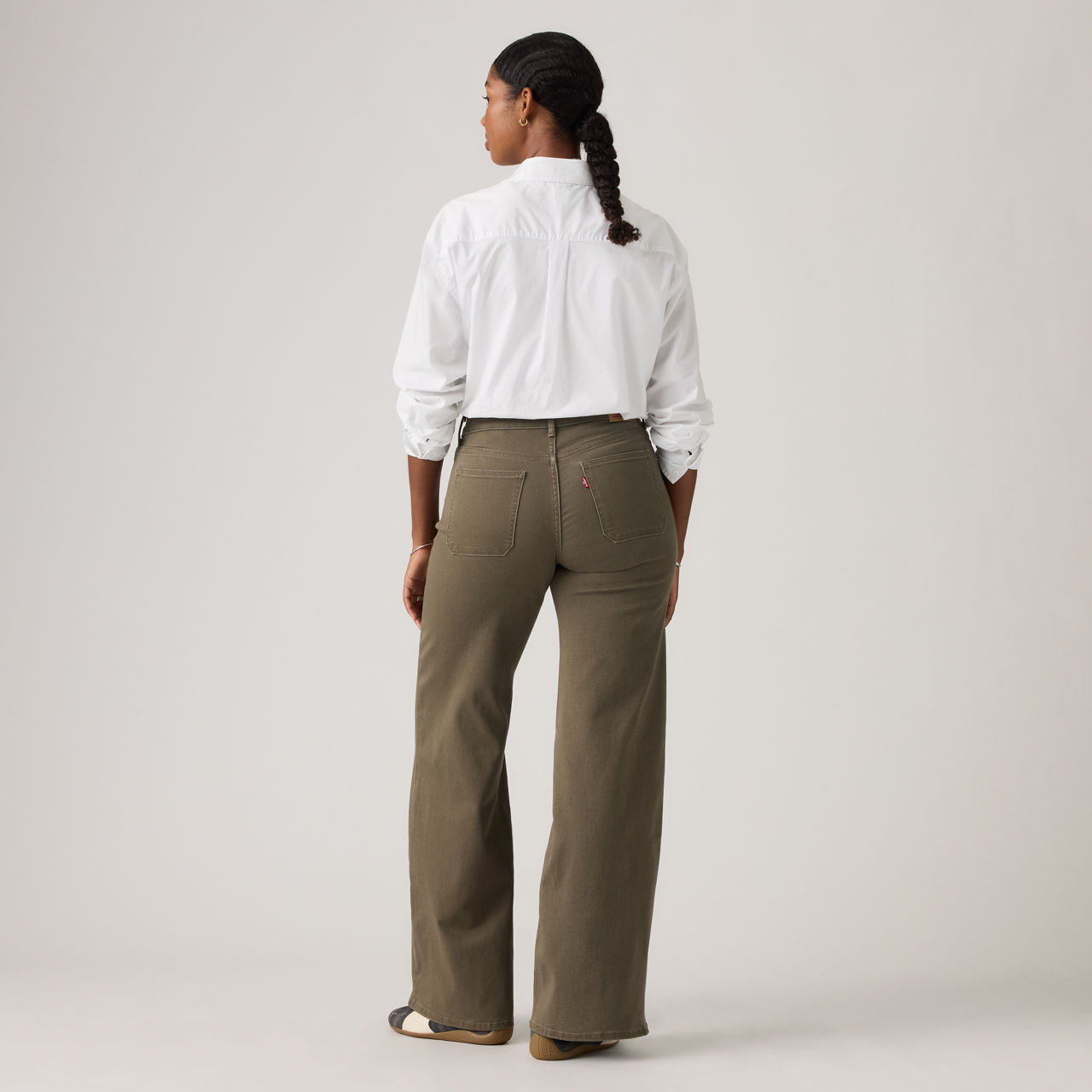 318 Seamed Wide-Leg Women's Jeans 3