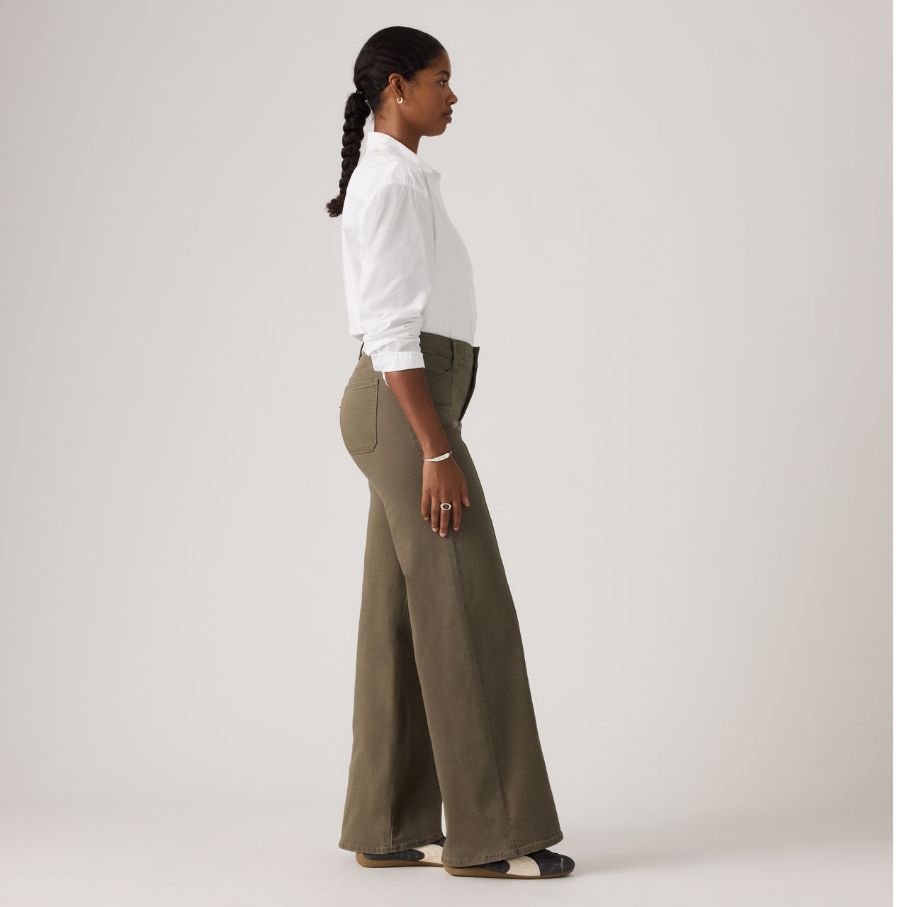 318 Seamed Wide-Leg Women's Jeans 4