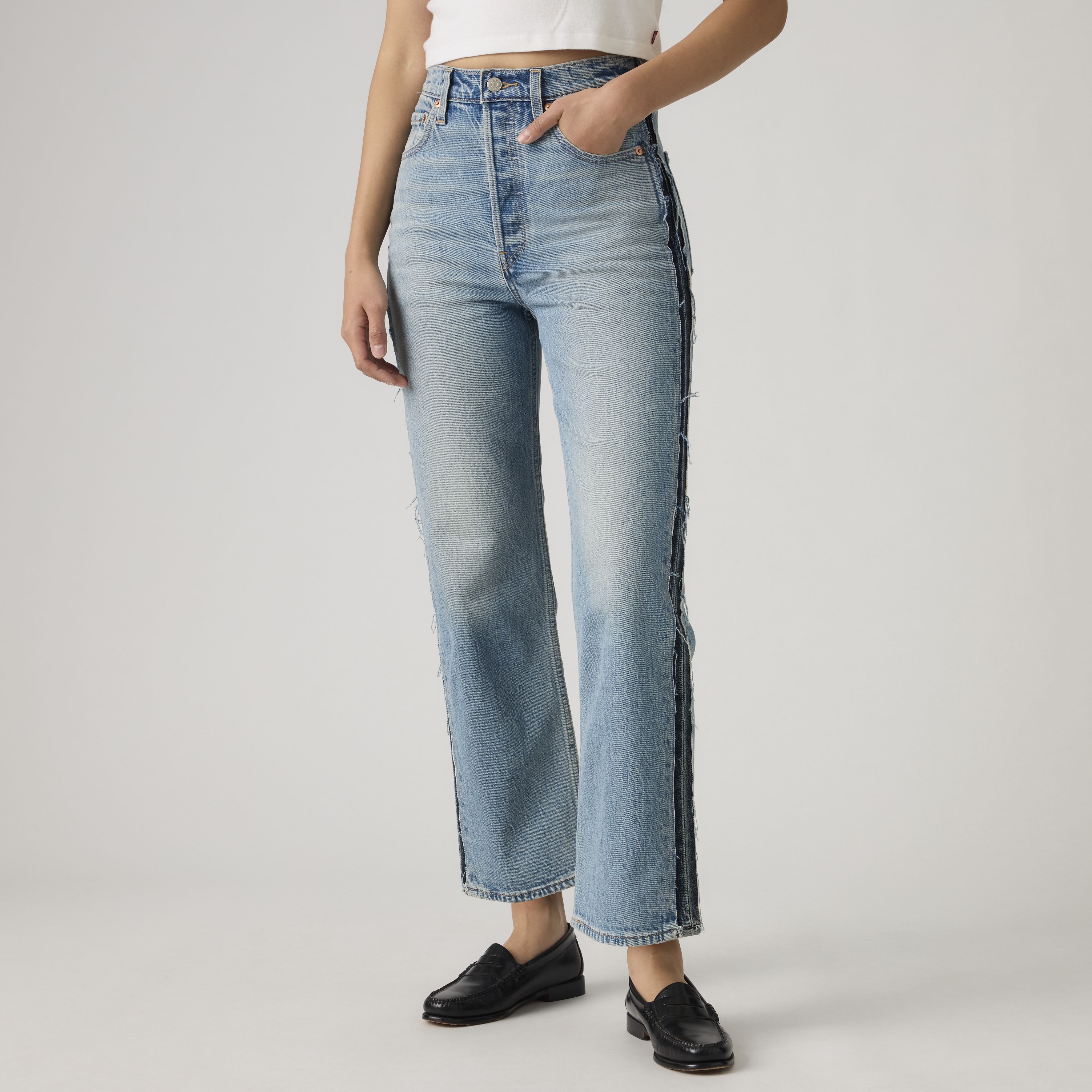 Ribcage Deconstructed Ankle Women's Jeans 2