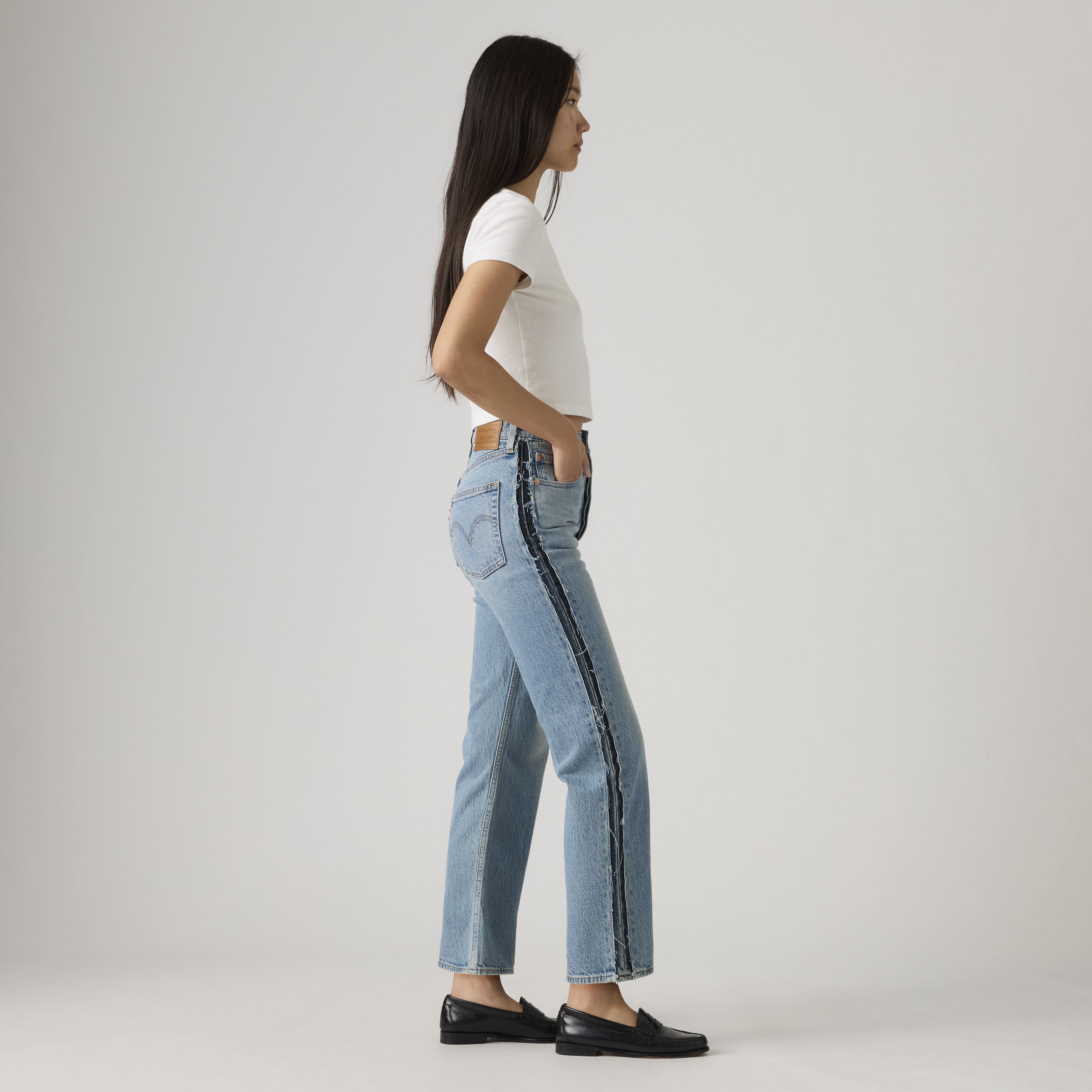 Ribcage Deconstructed Ankle Women's Jeans 4