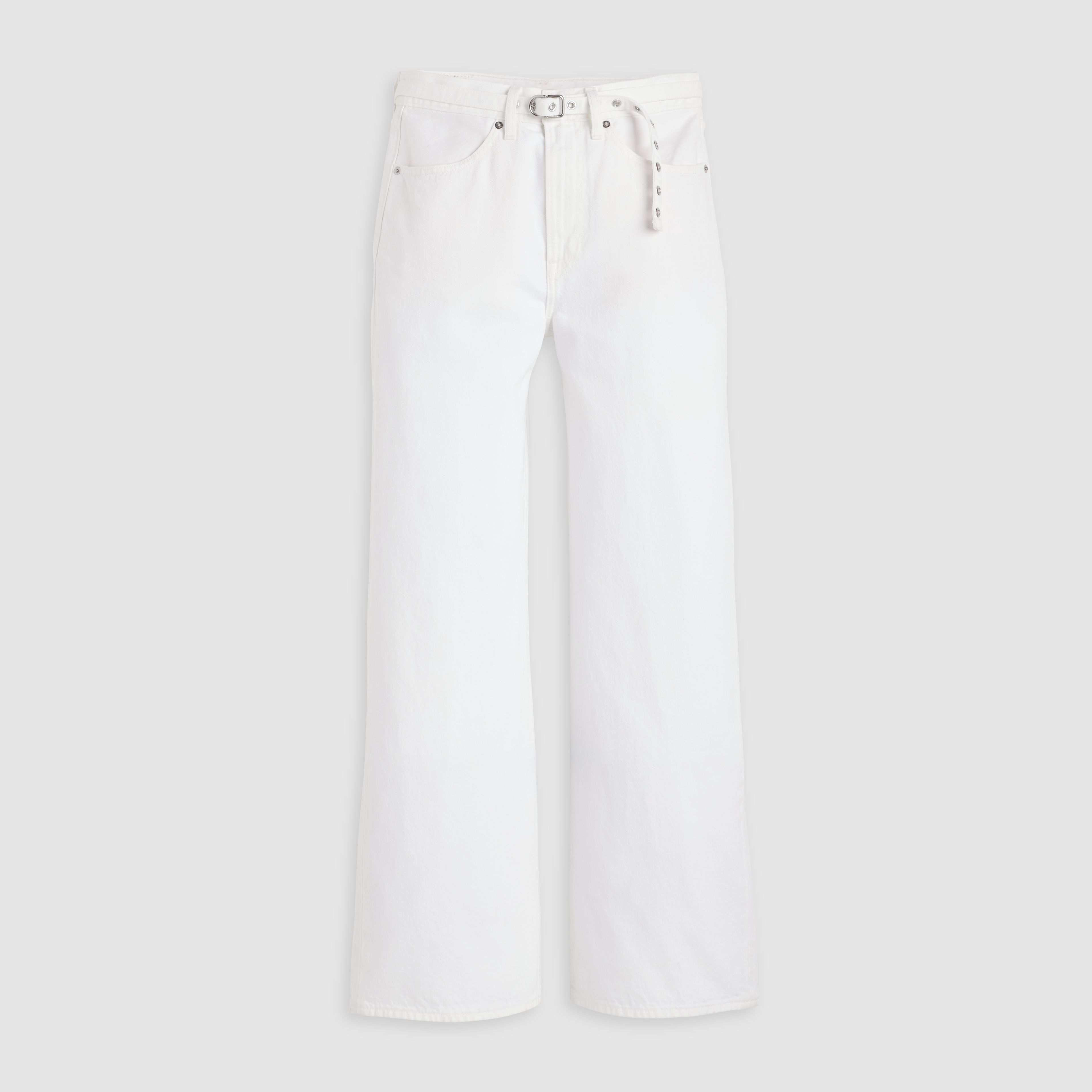 Ribcage Wide-Leg Belted Women's Jeans 6