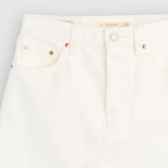 Deconstructed Skirt — Snowing In La Raw He - White 8