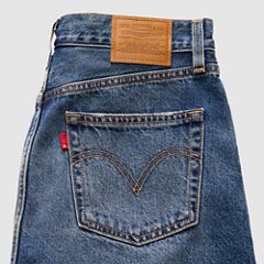 Deconstructed Skirt — Free Lunch Skirt - Dark Wash 7