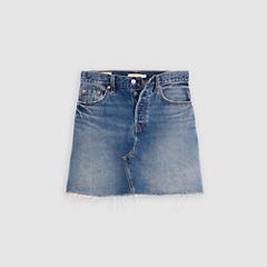 Deconstructed Skirt — Free Lunch Skirt - Dark Wash 6