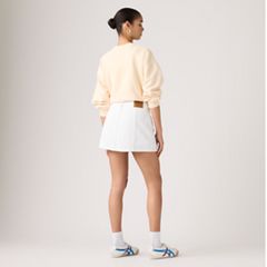 Button Front Skort — Tooth Fairy - White 3