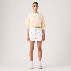 Button Front Skort — Tooth Fairy - White 5