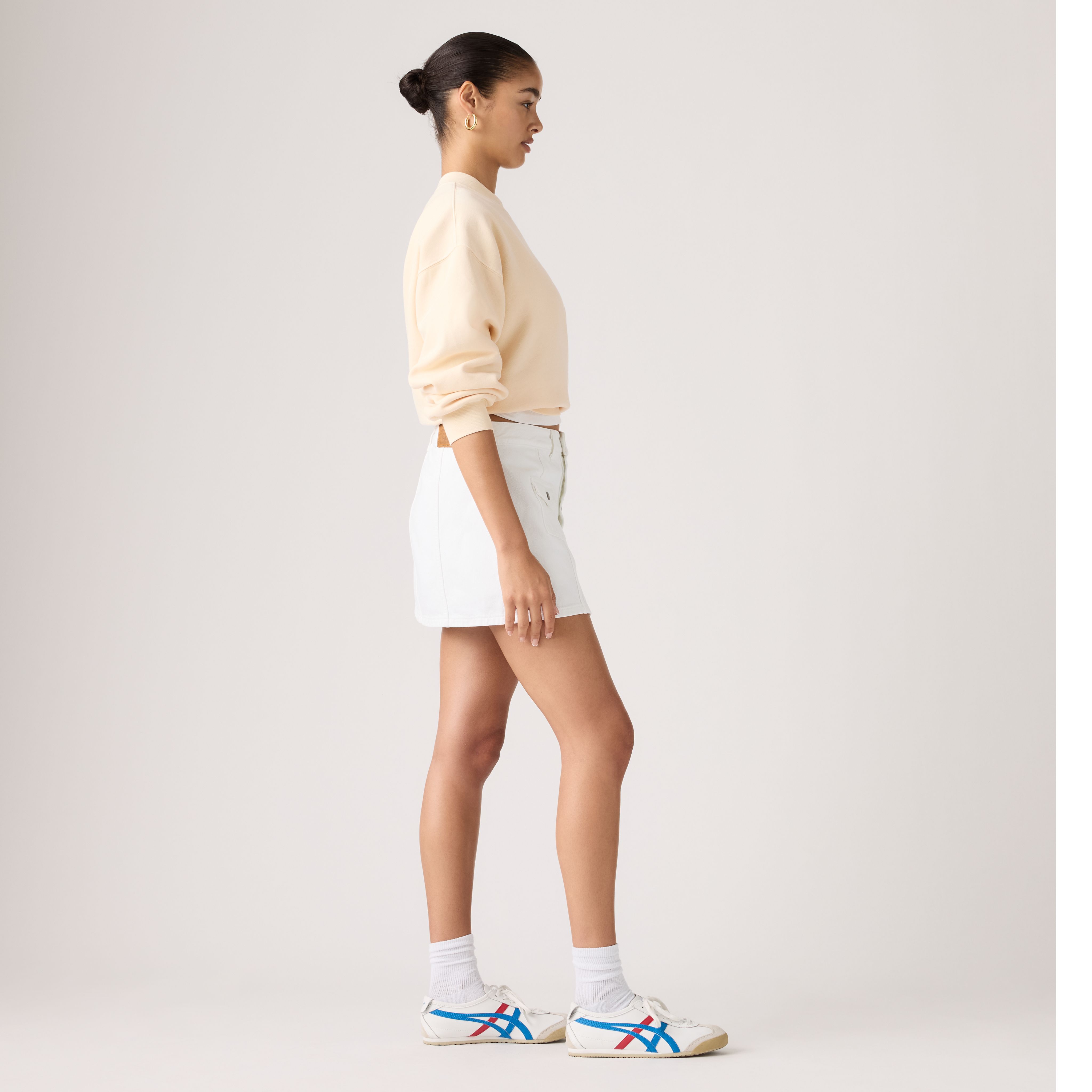 Button Front Skort 4