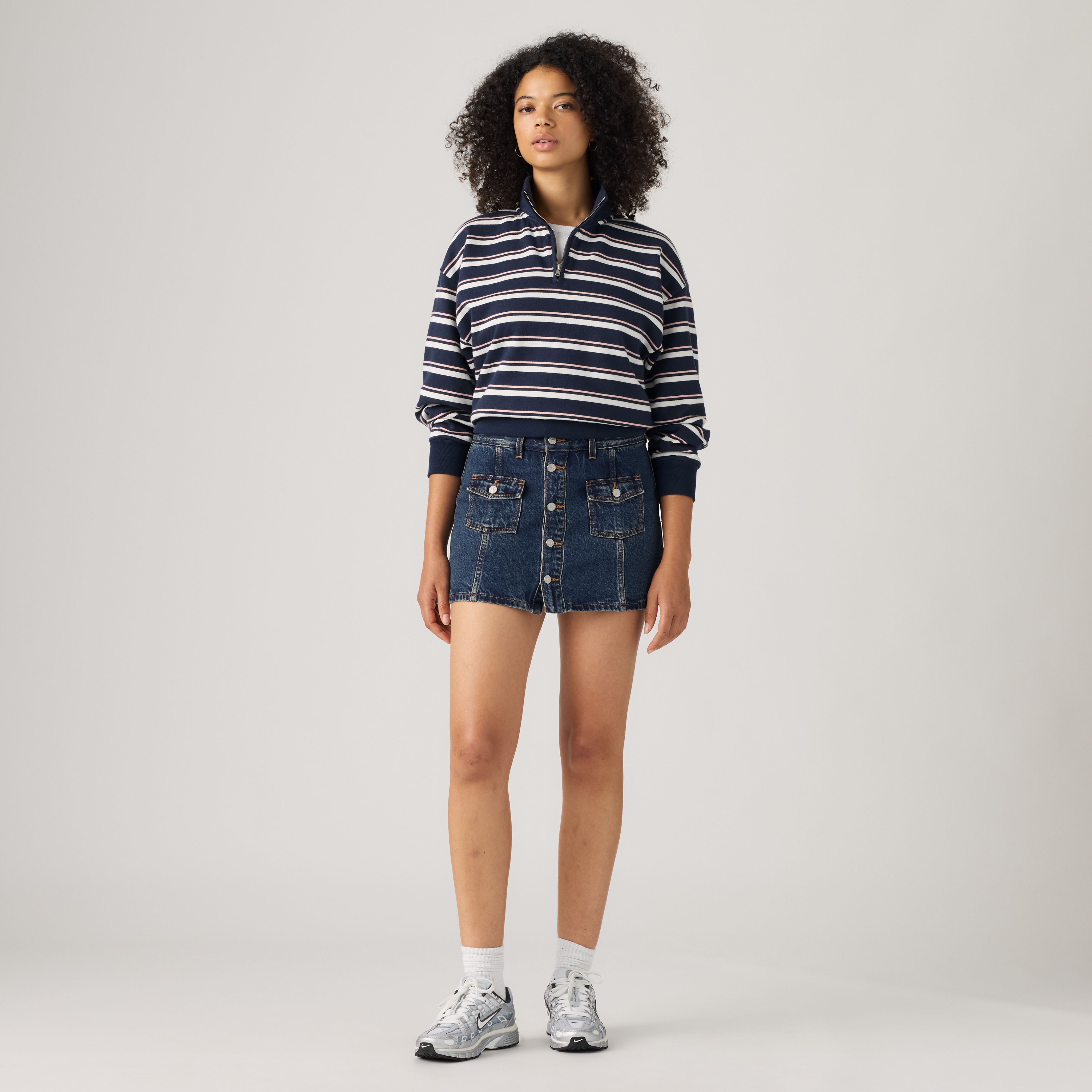 Button Front Skirt 5