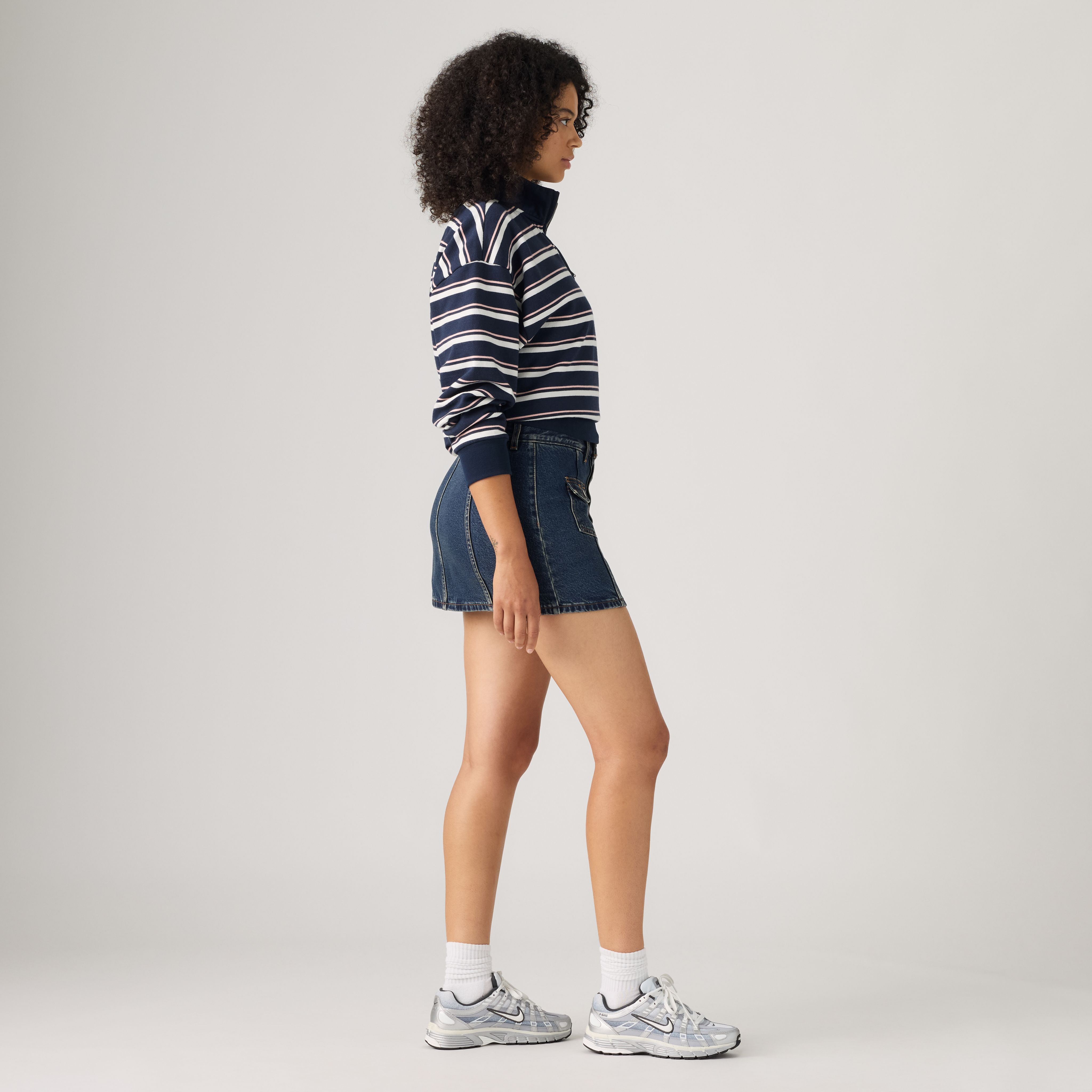 Button Front Skirt 4