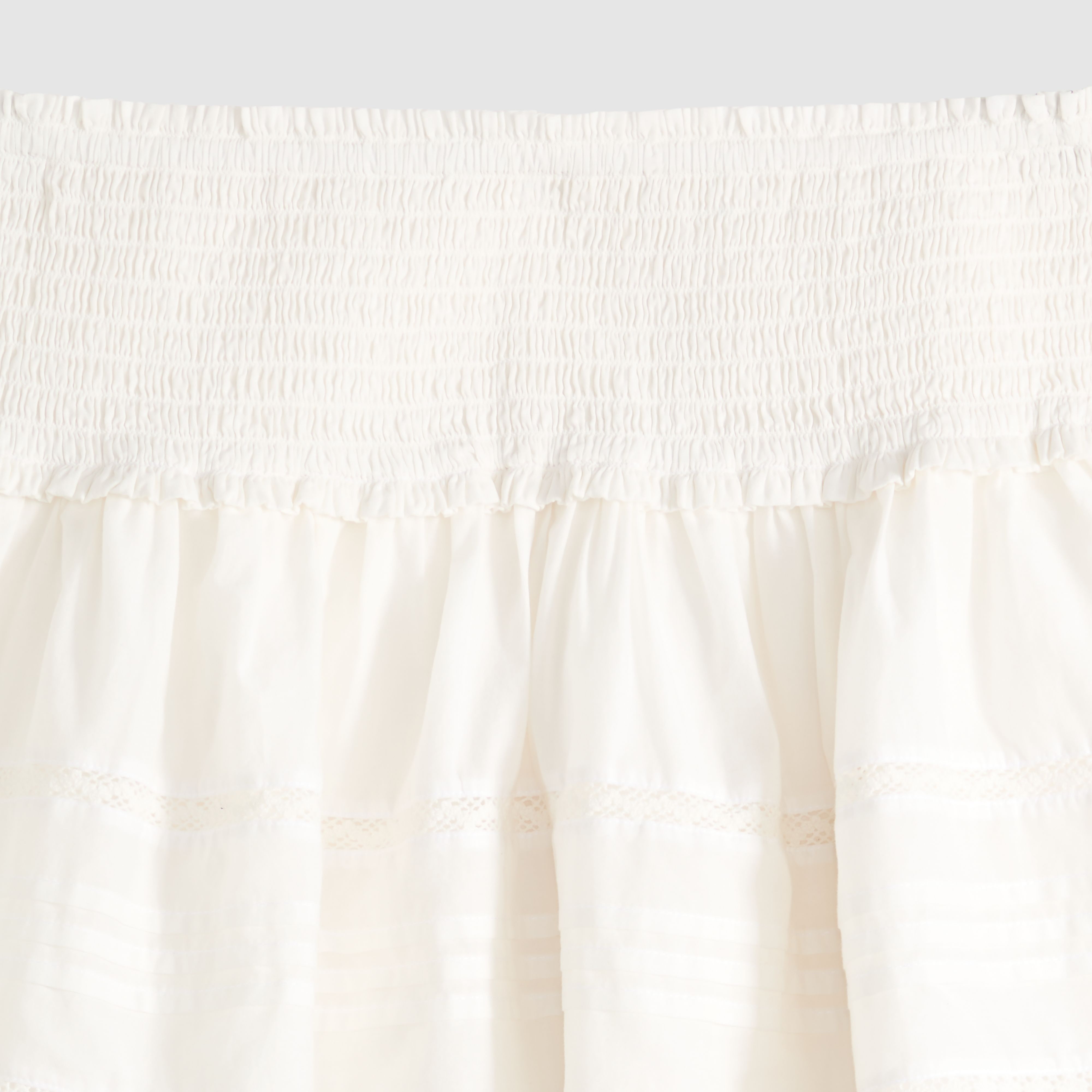 Raquel Smocked Mini Skirt 7