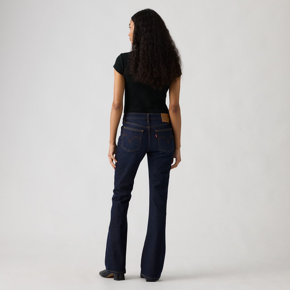 Low Slim Bootcut Women's Jeans — Overheard Her - Dark Wash