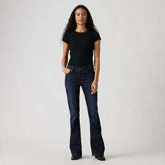 Low Slim Bootcut Women's Jeans — Overheard Her - Dark Wash 5