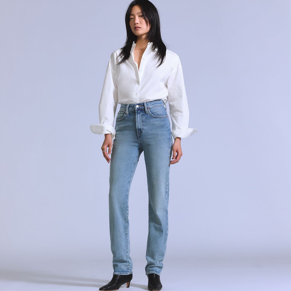 Women's Pin Slim Jeans — Bt Avis - Blue