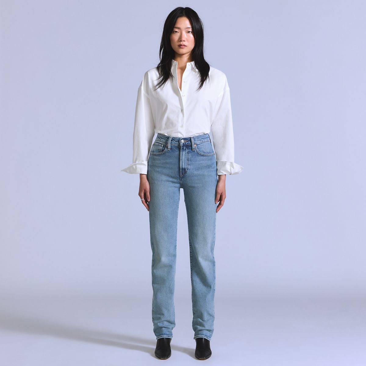 Women's Pin Slim Jeans — Bt Avis - Blue