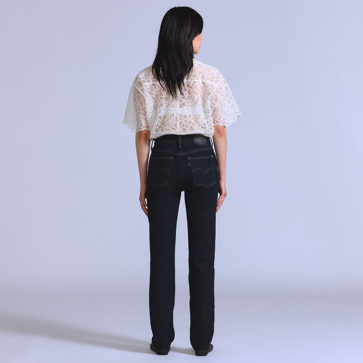 Women's Pin Slim Jeans — Bt Slim Rinse - Blue
