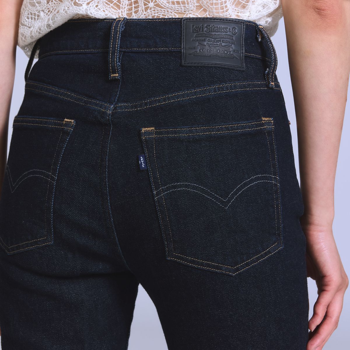 Women's Pin Slim Jeans — Bt Slim Rinse - Blue
