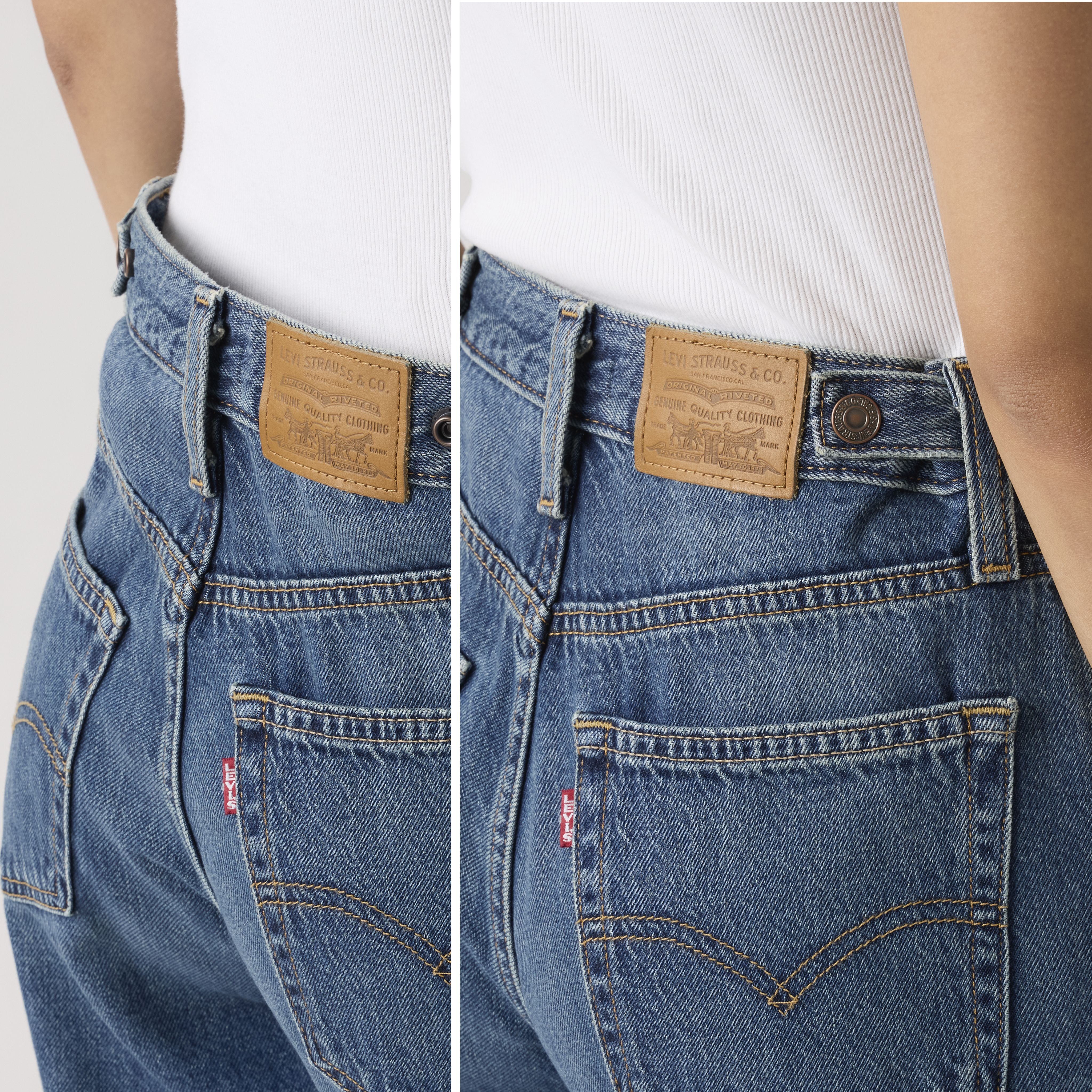 Cinch Wide Leg Jeans 3