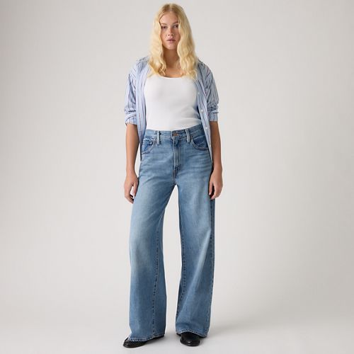 Cinch Wide-Leg Lightweight Women's Jeans