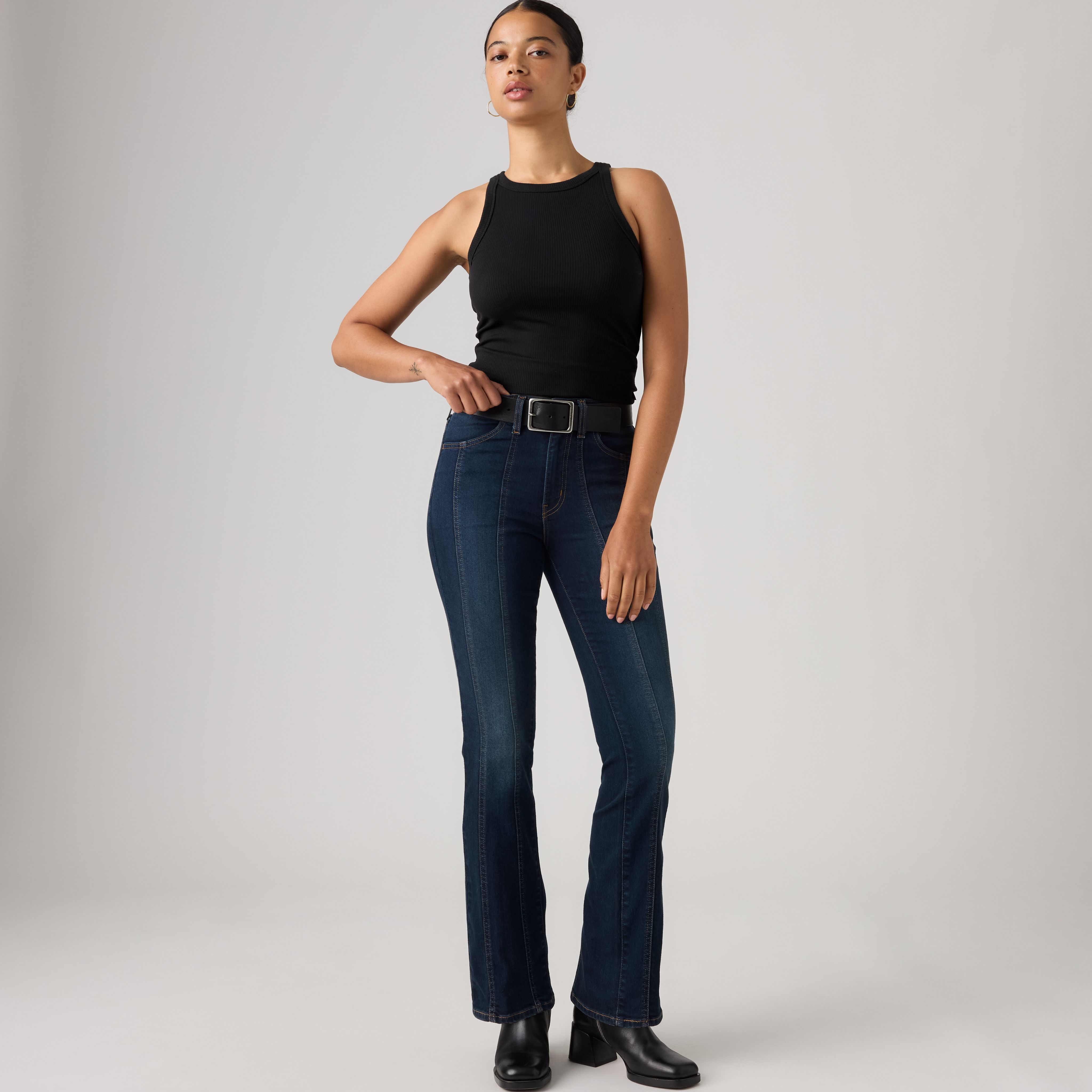 725 High-Rise Bootcut Seamed Women's Jeans 1