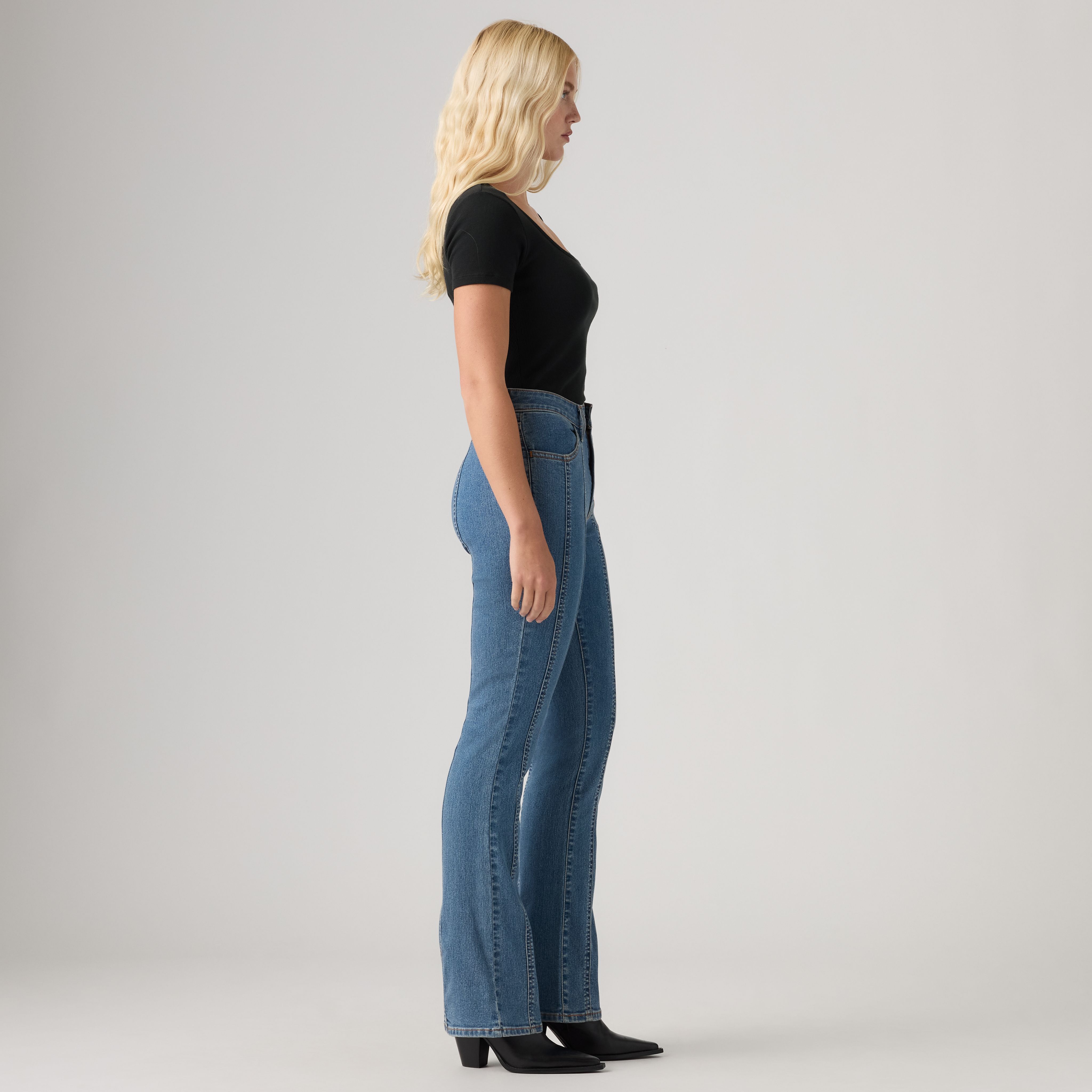725 High-Rise Bootcut Seamed Women's Jeans 4