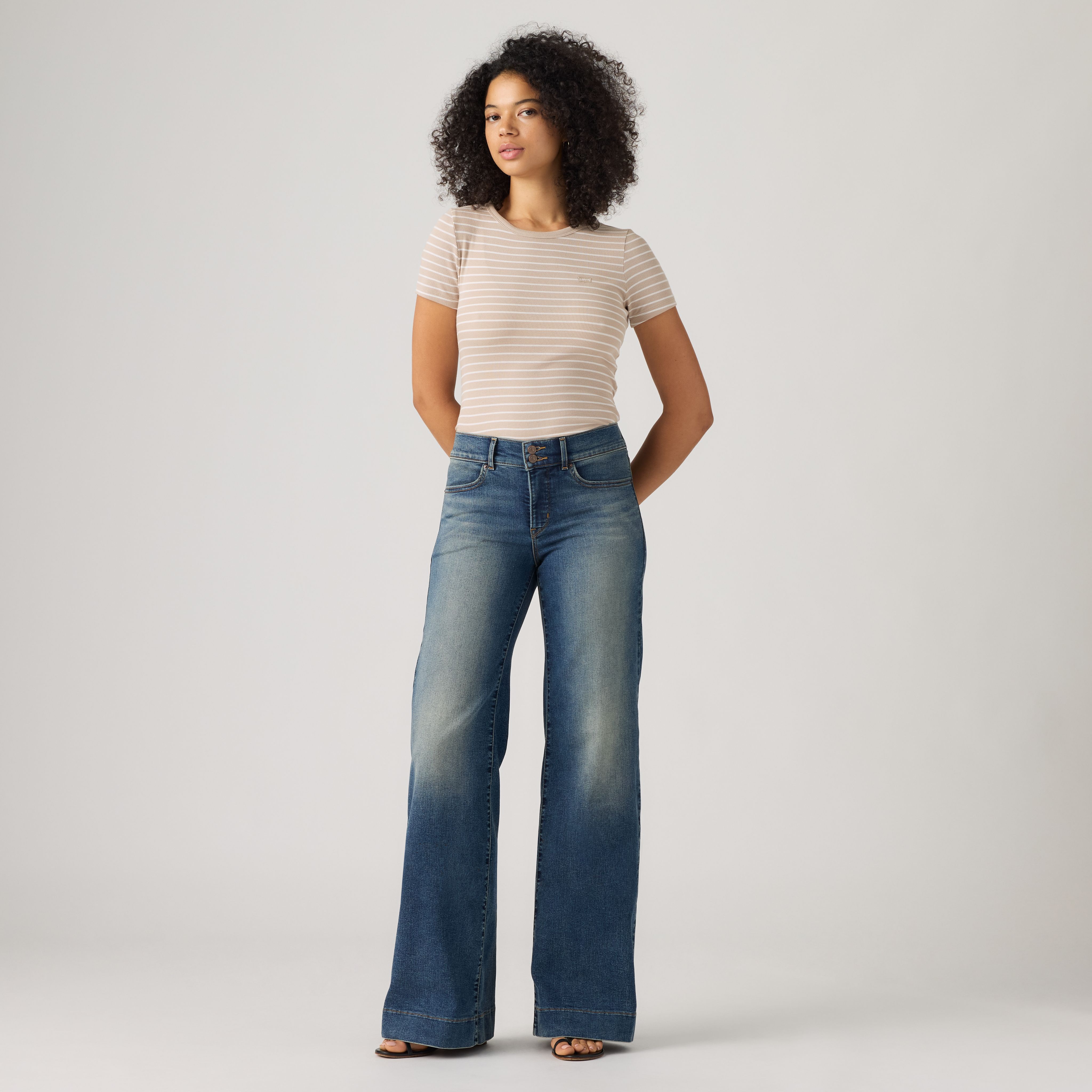 318 Tailored Wide Leg Jeans 5
