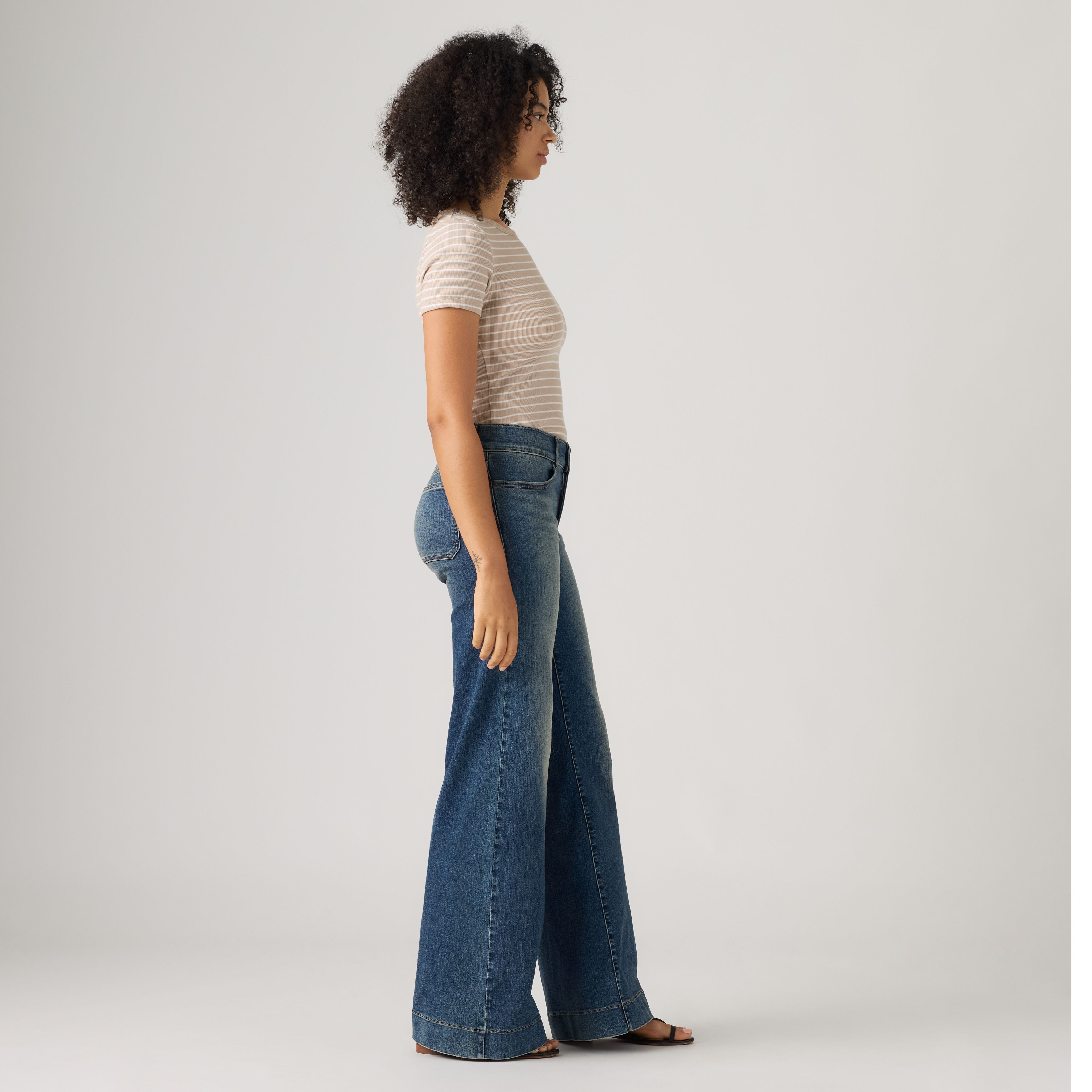 318 Tailored Wide Leg Jeans 4
