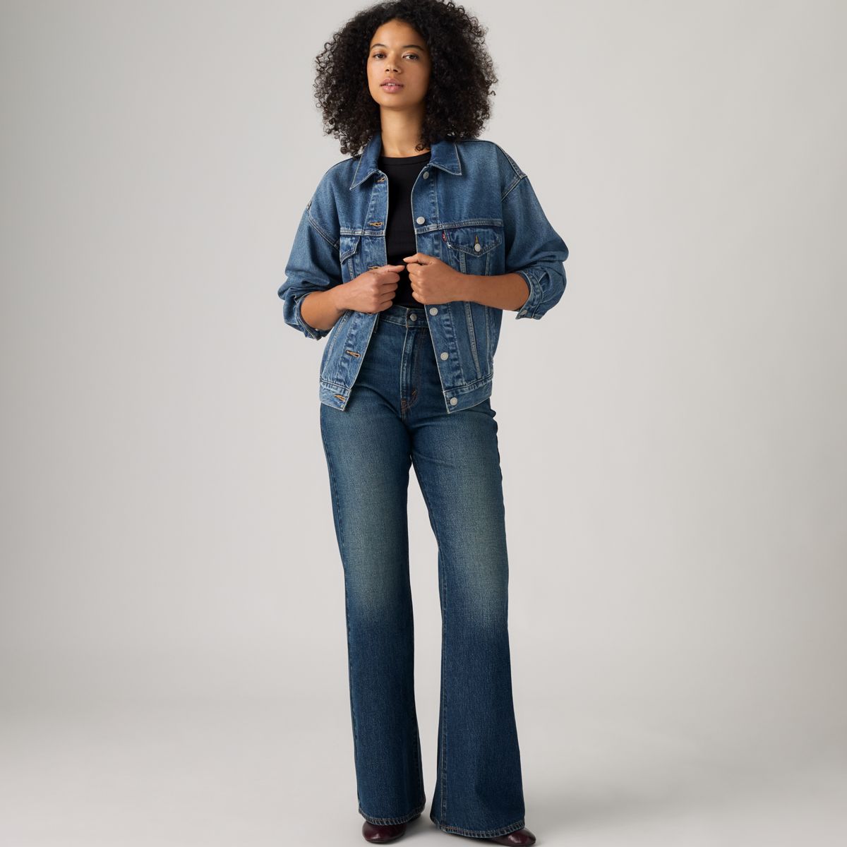 Cinch Flare Women's Jeans — Healing Hour - Dark Wash