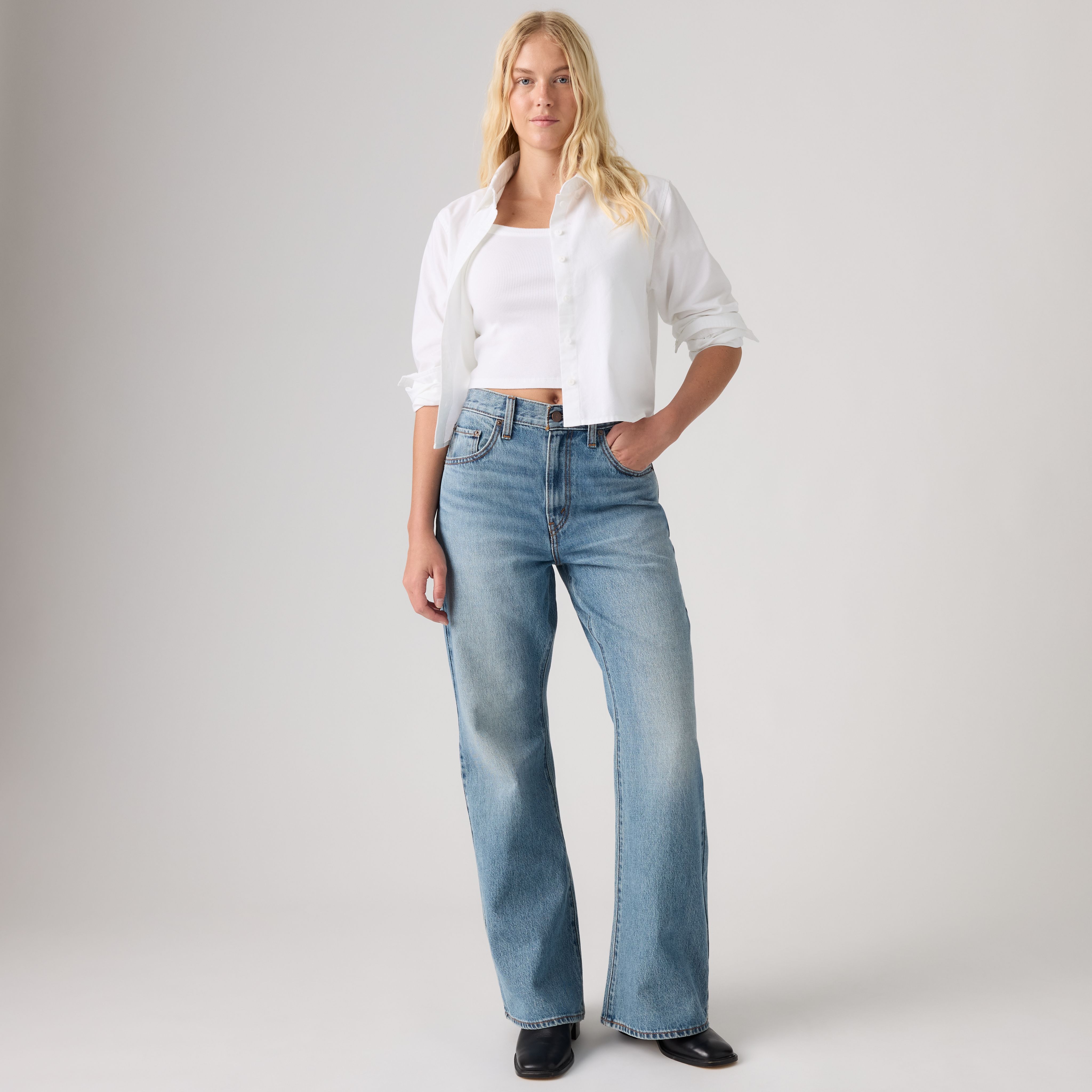 Cinch Flare Jeans 1
