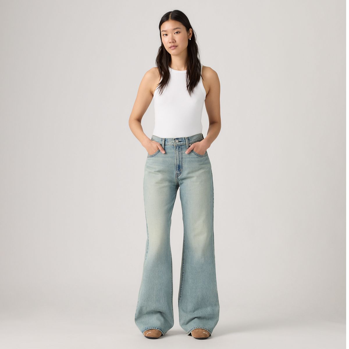 Cinch Flare Women's Jeans — Time To Dust - Medium Wash