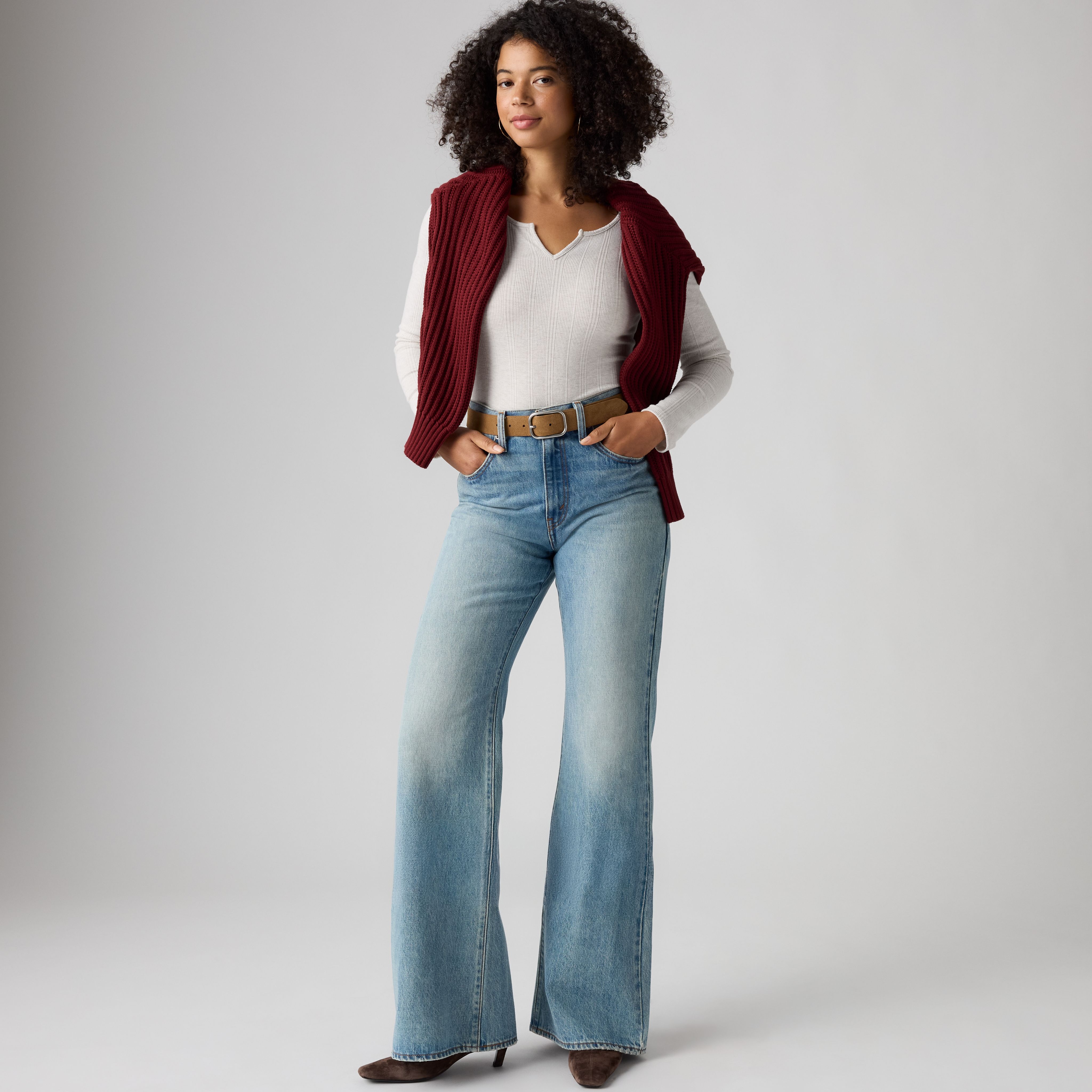 Cinch Flare Jeans 1