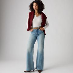 Cinch Flare Women's Jeans — Handled That - Medium Wash 1