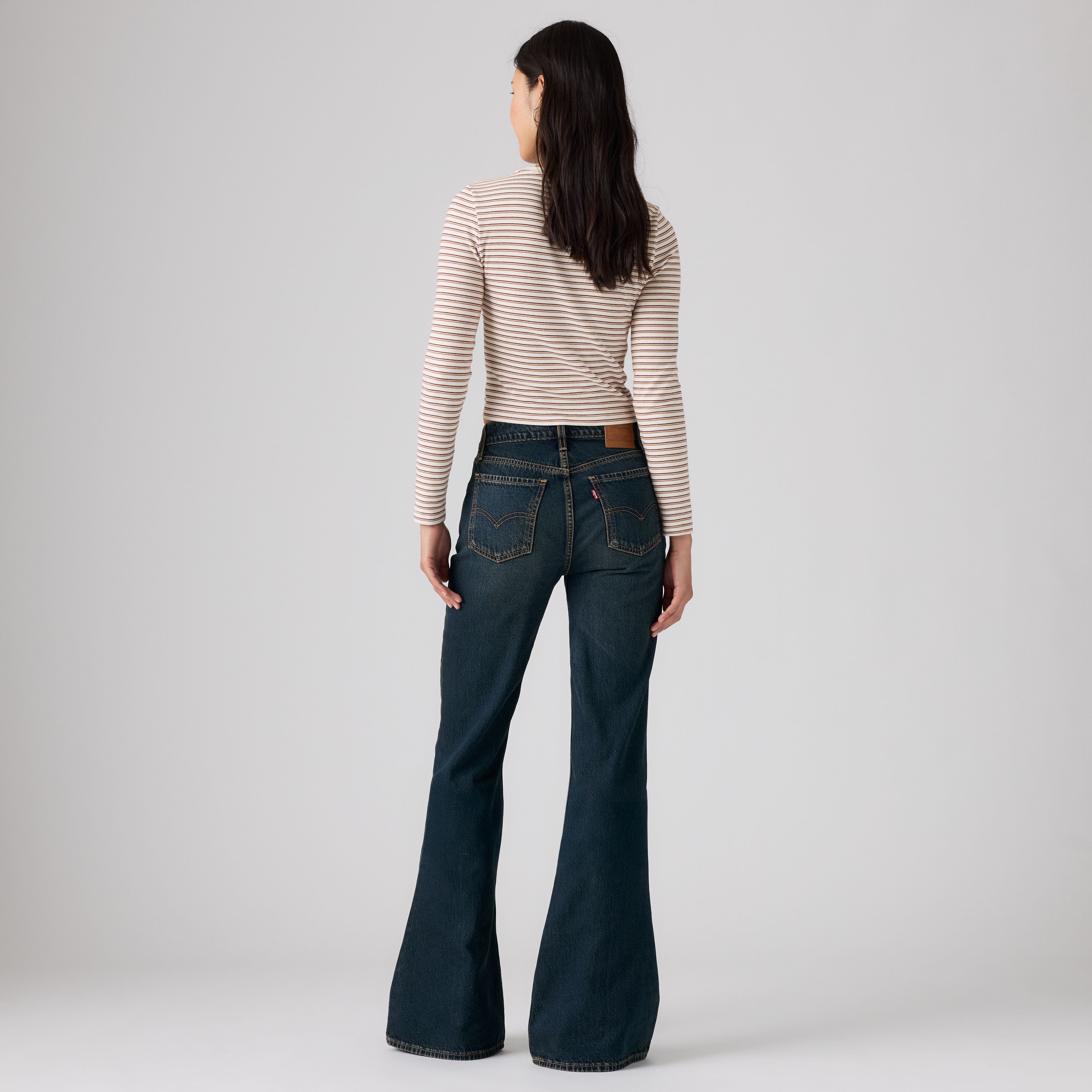 Puddle Snap Flare Jeans 5
