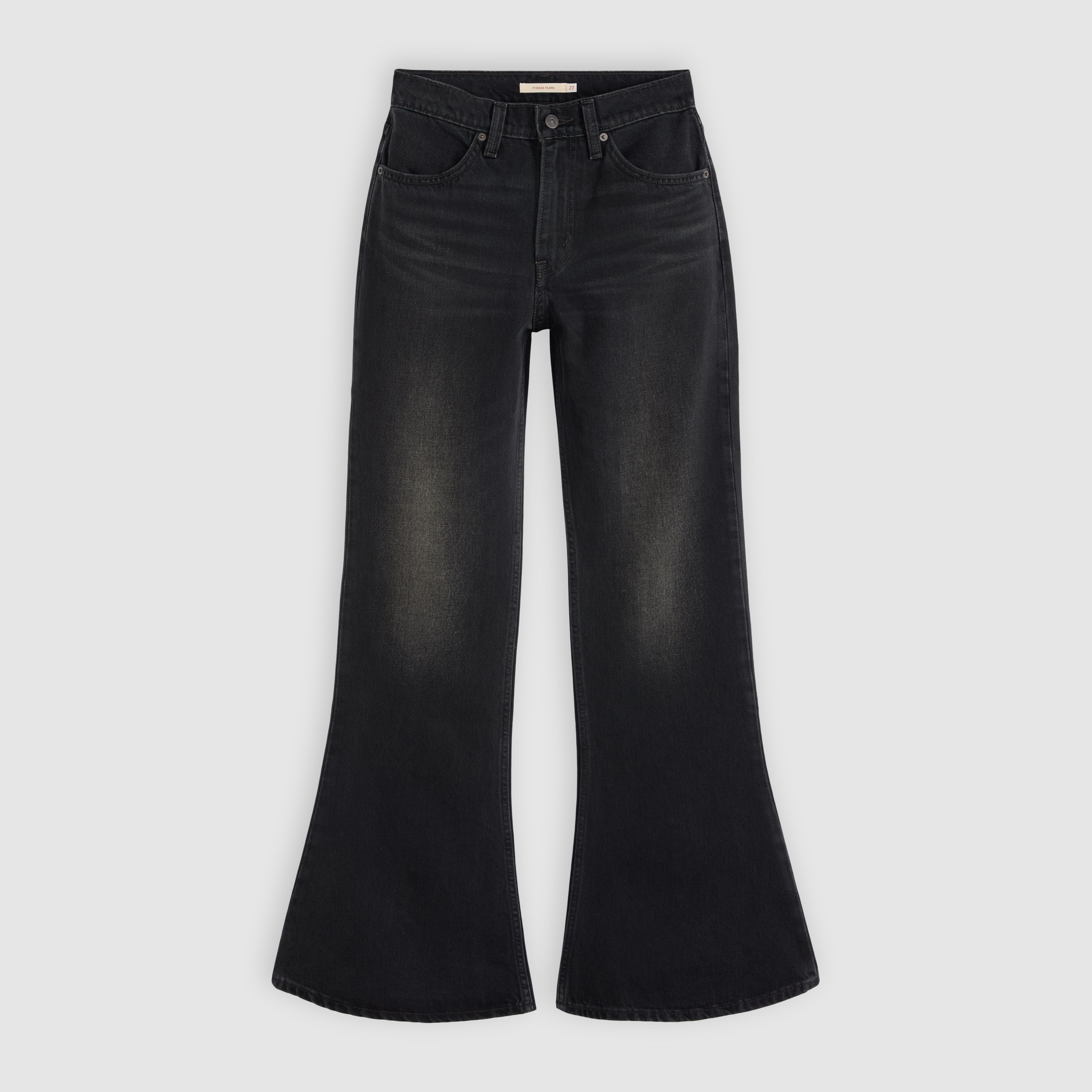 Puddle Snap Flare Jeans 6