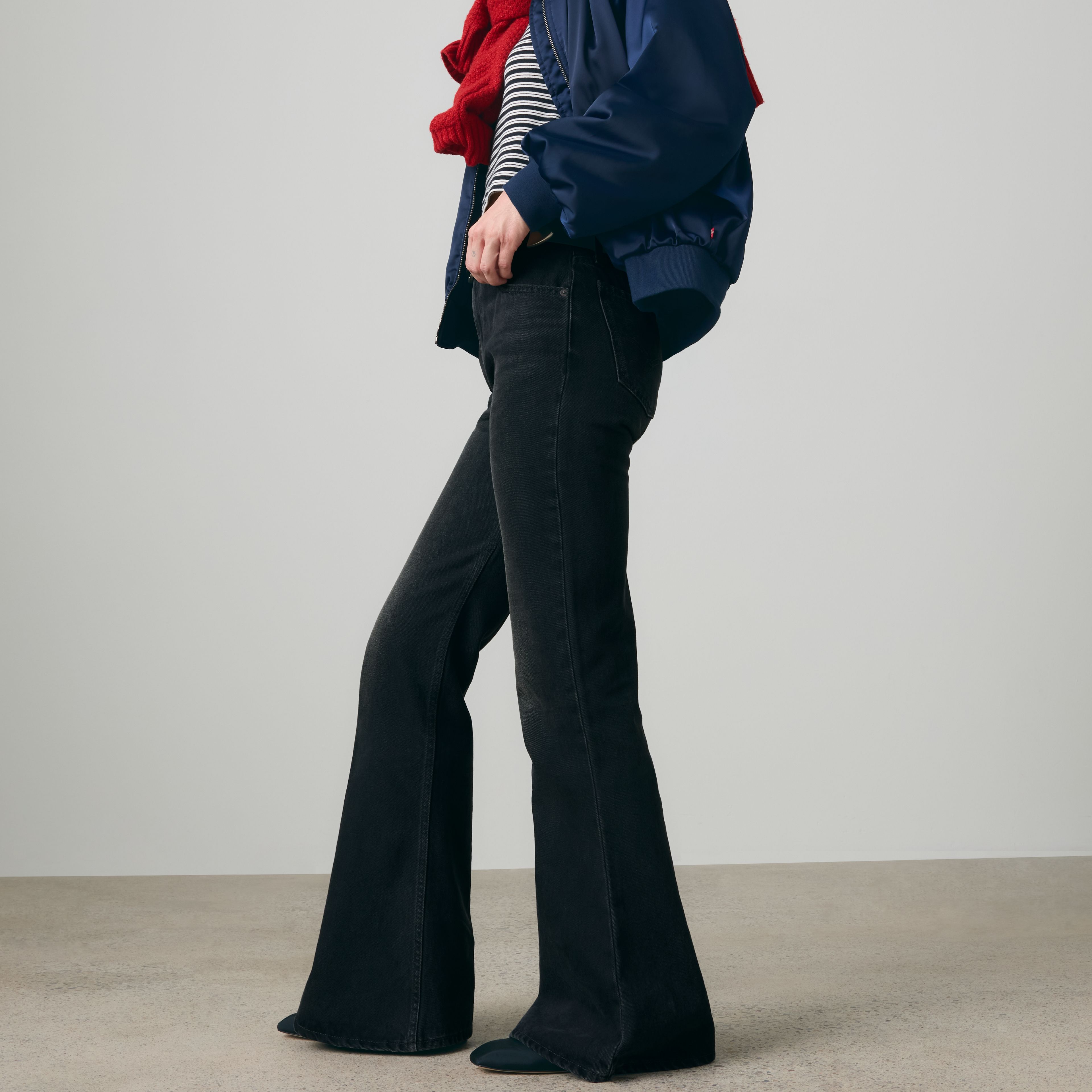 Puddle Snap Flare Women's Jeans