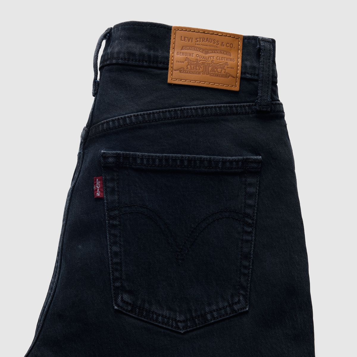 Ribcage Slim Women's Jeans — Slight Night Str - Black