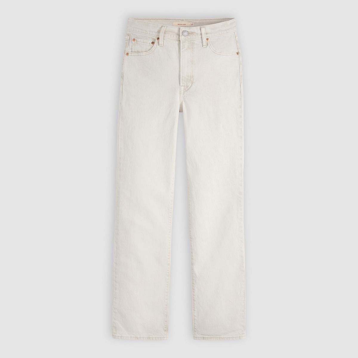 Ribcage Slim Women's Jeans — To The Bone - White