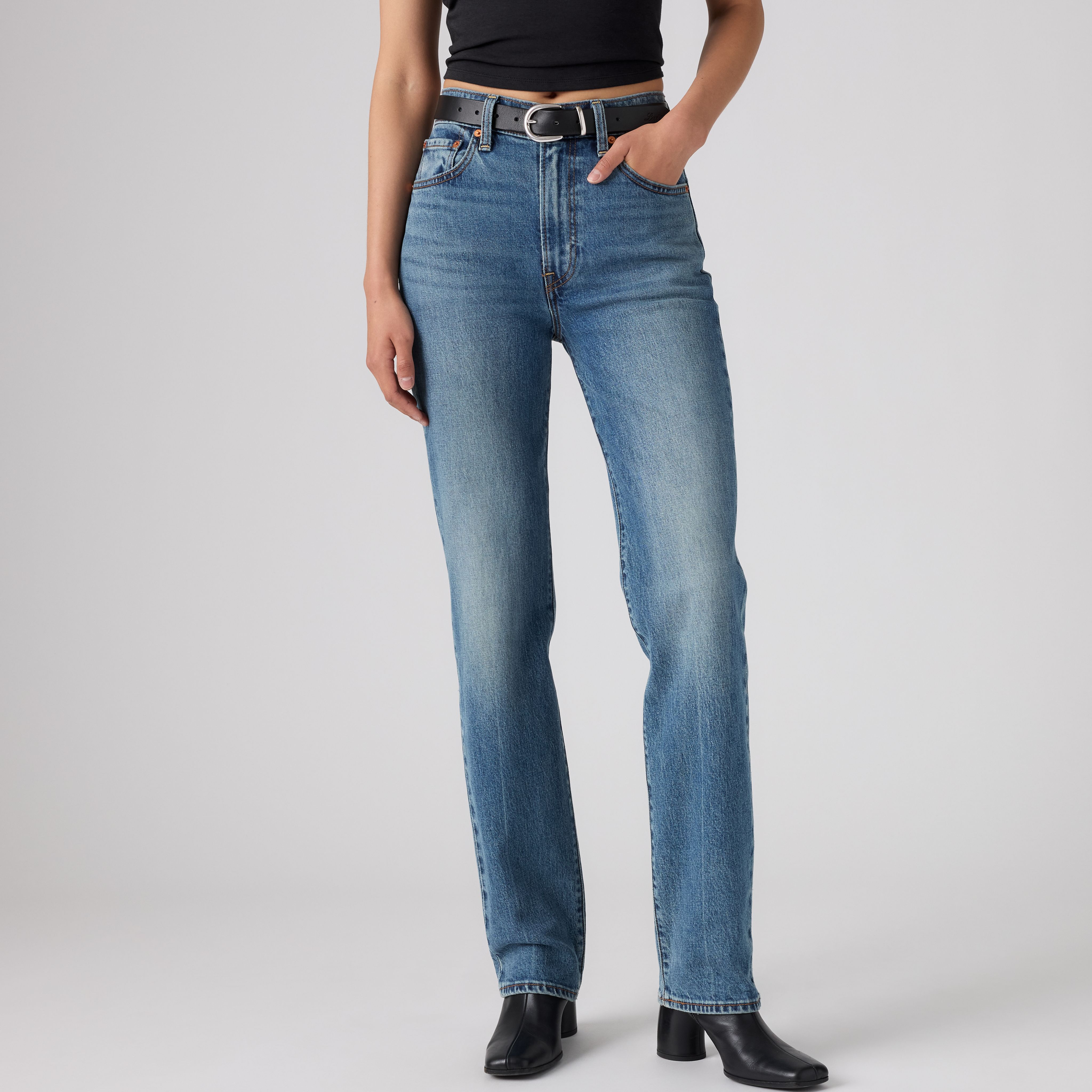 Ribcage Slim Jeans 2