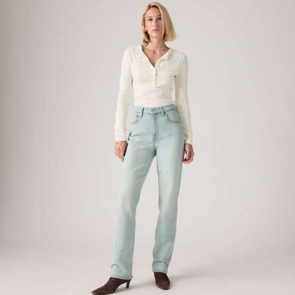 Ribcage Slim Women's Jeans — Belindas Light - Light Wash