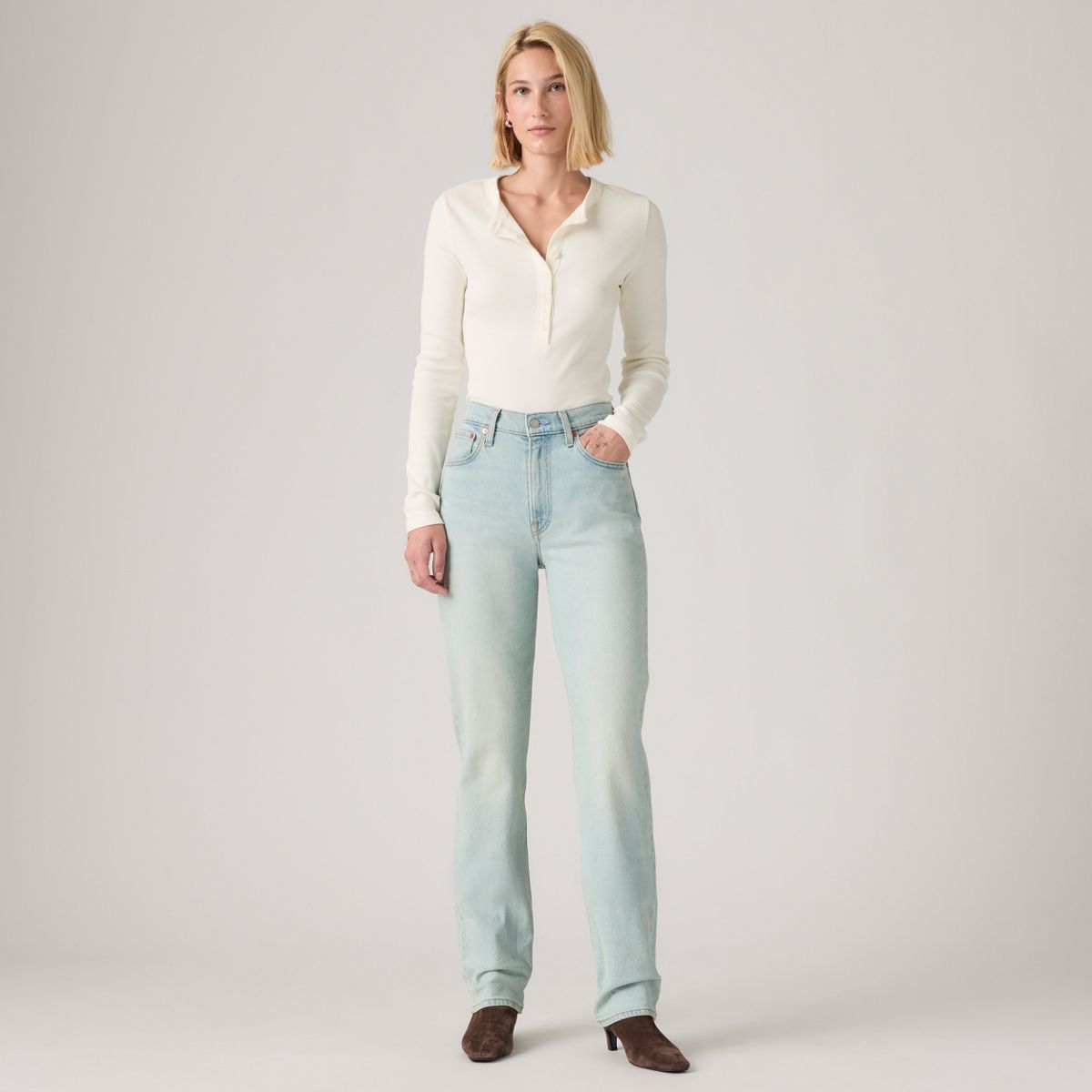 Ribcage Slim Women's Jeans — Belindas Light - Light Wash